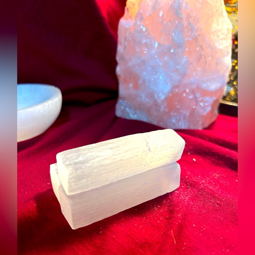Bundle of 3 Satin Spar/Selenite Sticks